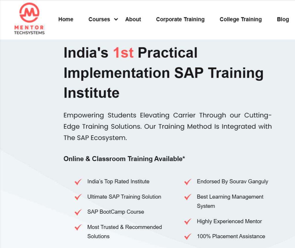 Case Stydy - 3 Mentor Techsystems​